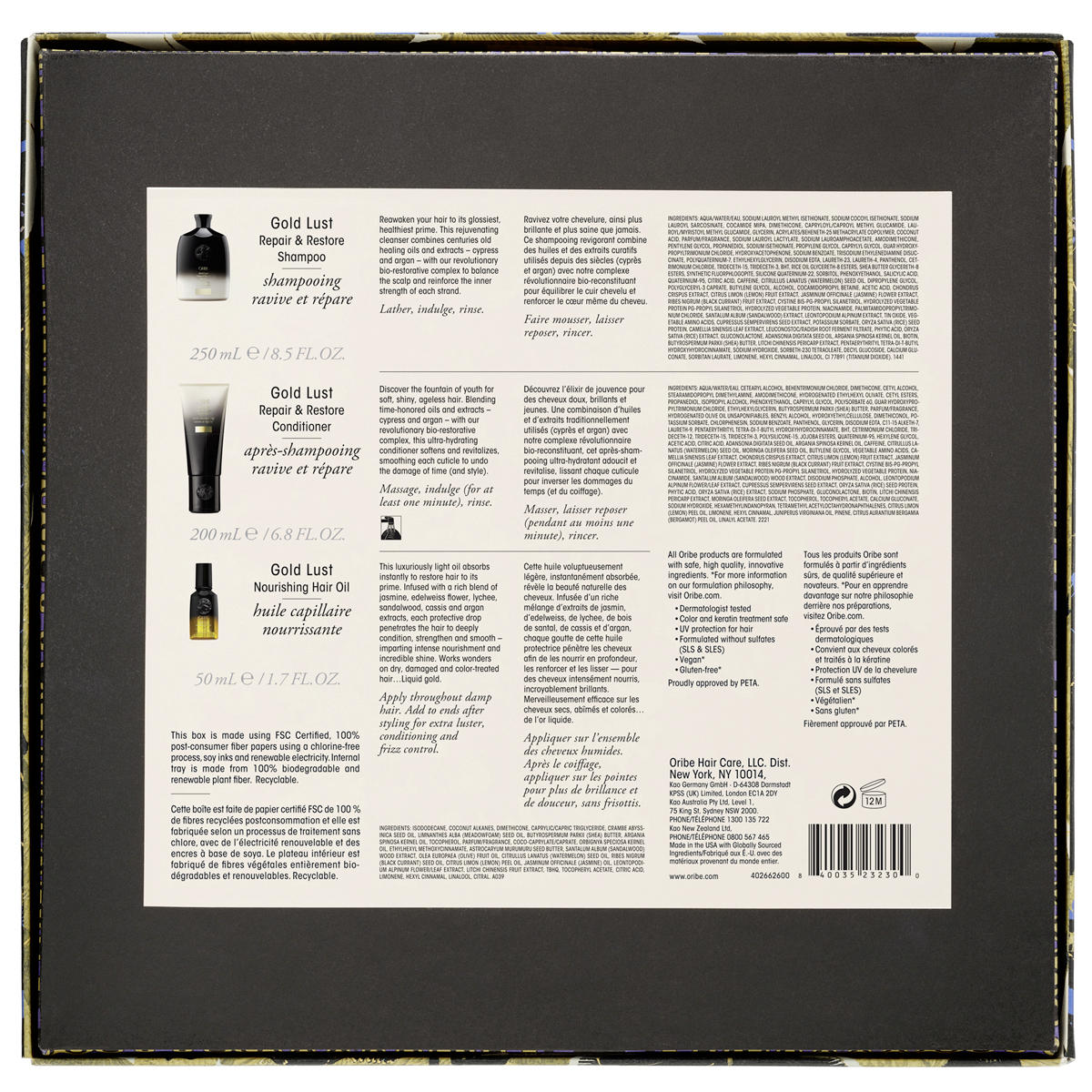 Oribe Gold Lust Collection Set