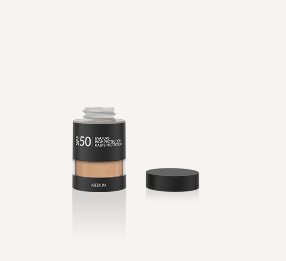 Marc Inbane Refill Tinted SPF 50 Powder must-hair