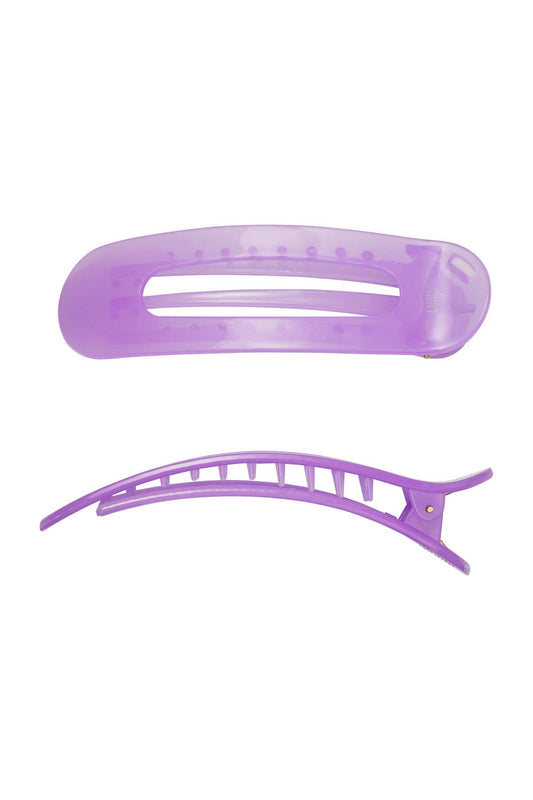 Sooo Cute! Hairclip Paris Curve Purple - Medium