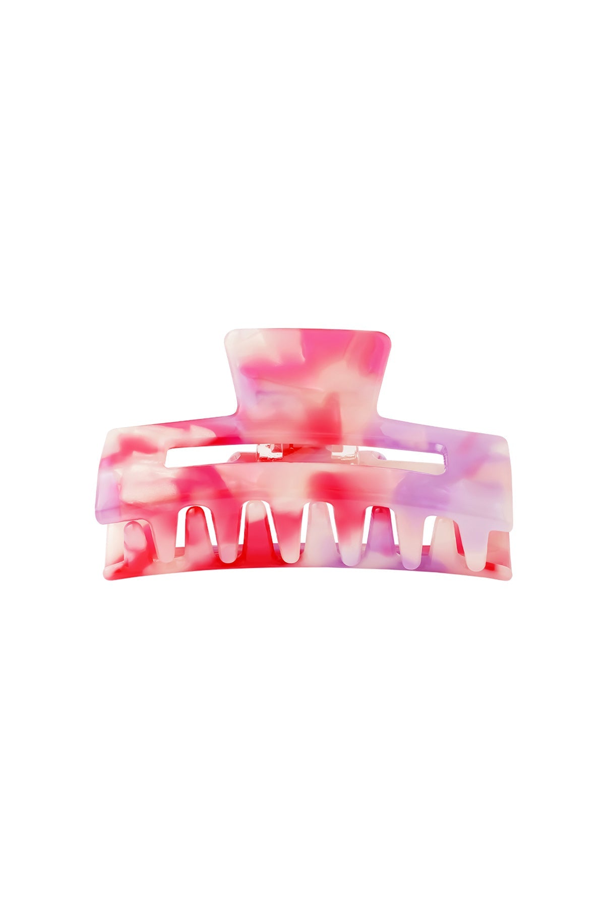 Sooo Cute! Hairclip Ibiza Marble Roze - Medium